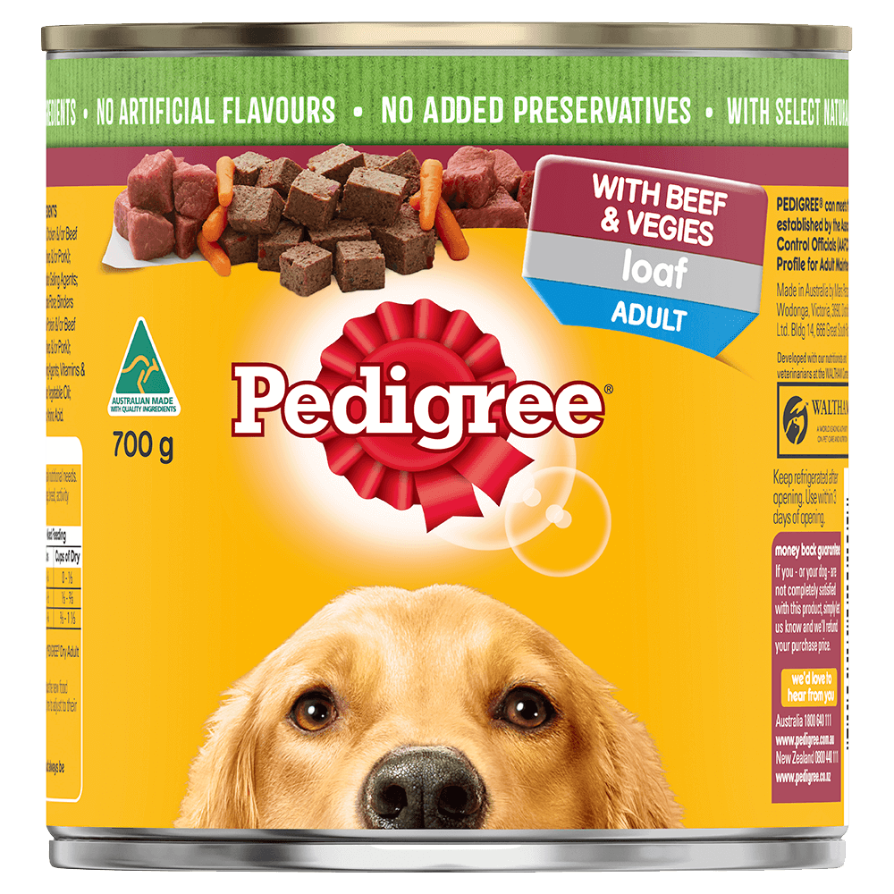 Pedigree loaf dog food discount