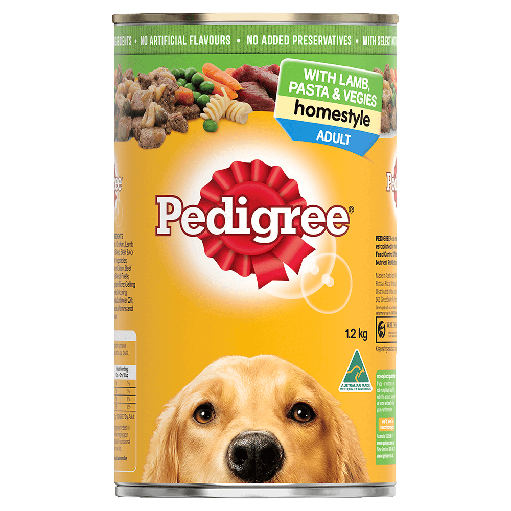 Pedigree homestyle canned dog food clearance