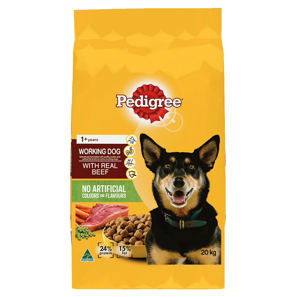 PEDIGREE® Dog Ad Working Dog Real Real Beef 20kg