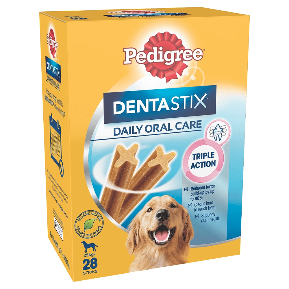PEDIGREE® DentaStix™ Large/Giant Dog 28pk 1.08kg