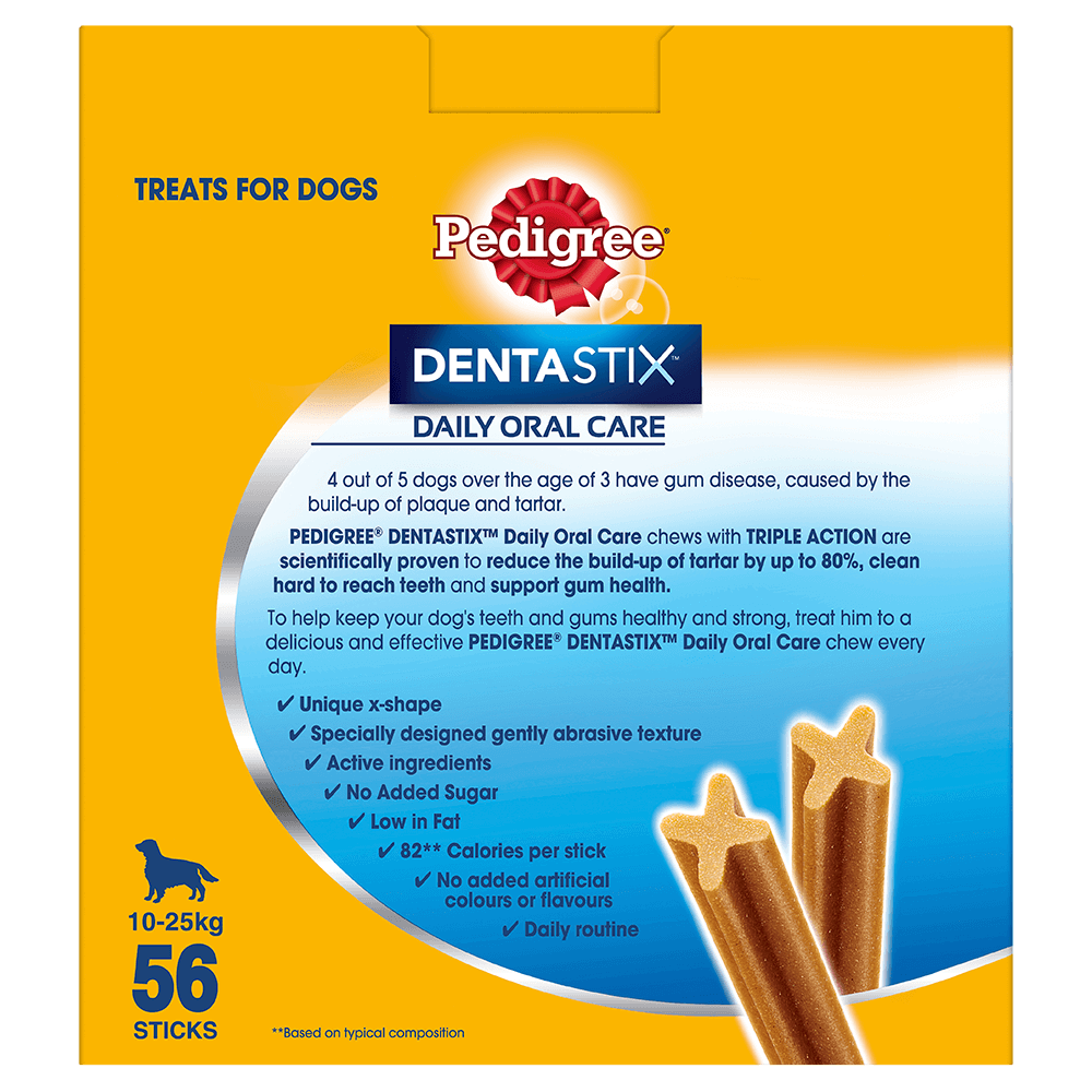 Our Range PEDIGREE DENTASTIX Medium 35 Sticks