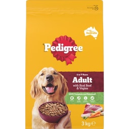 PEDIGREE® Adult Dry Dog Food With Real Beef & Vegies image