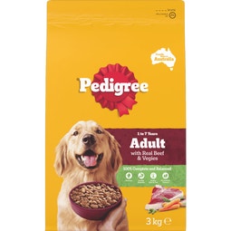 PEDIGREE® Adult Dry Dog Food With Real Beef & Vegies image