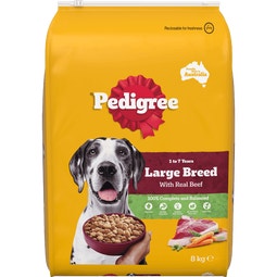 PEDIGREE® Large Breed Dry Dog Food With Real Beef image