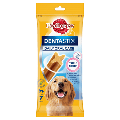PEDIGREE® DentaStix™ Daily Oral Care Large Dog Treat Triple Action Dental Chew