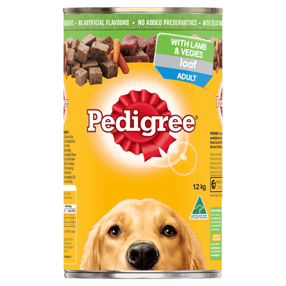PEDIGREE® Adult Wet Dog Food With Lamb & Vegies Loaf