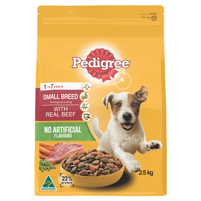 PEDIGREE® Small Breed with Tender Bites Dry Dog Food with Real Beef