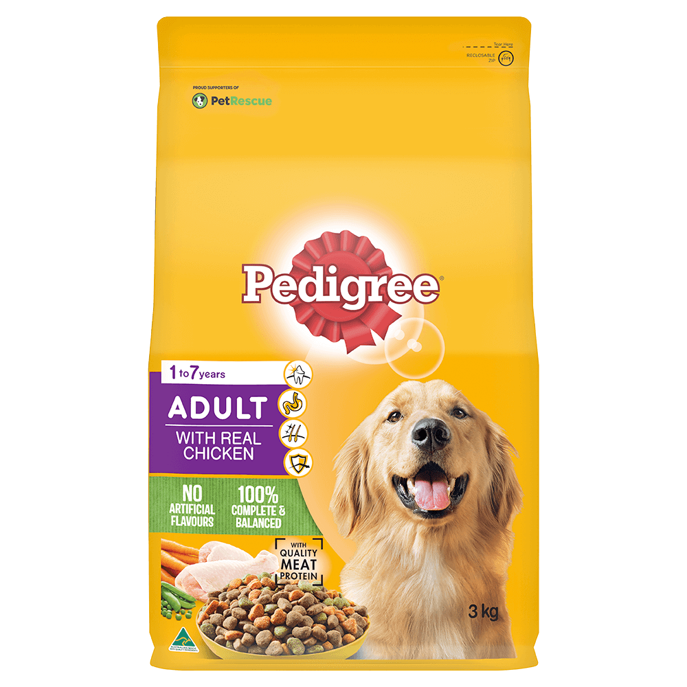 PEDIGREE® Adult Dry Dog Food With Real Chicken