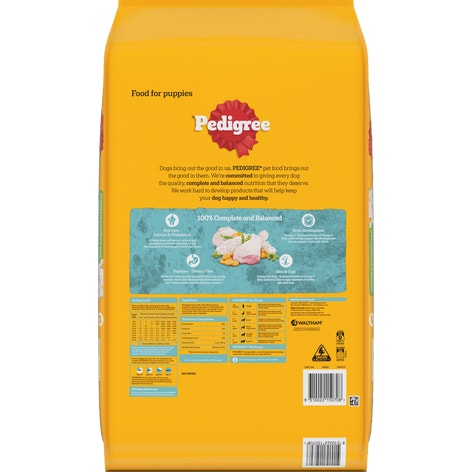 image 9310022150708_2_PEDIGREE_Puppy_Dry_Dog_Food_Chicken_with_Rice_12kg%20%281%29