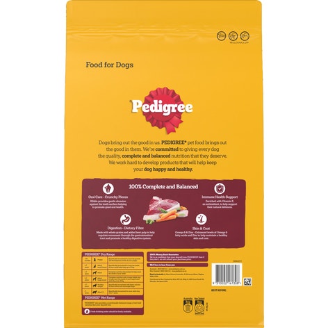image 9310022161308_2_PEDIGREE_Adult_Dry_Dog_Food_with_Real_Beef_3kg