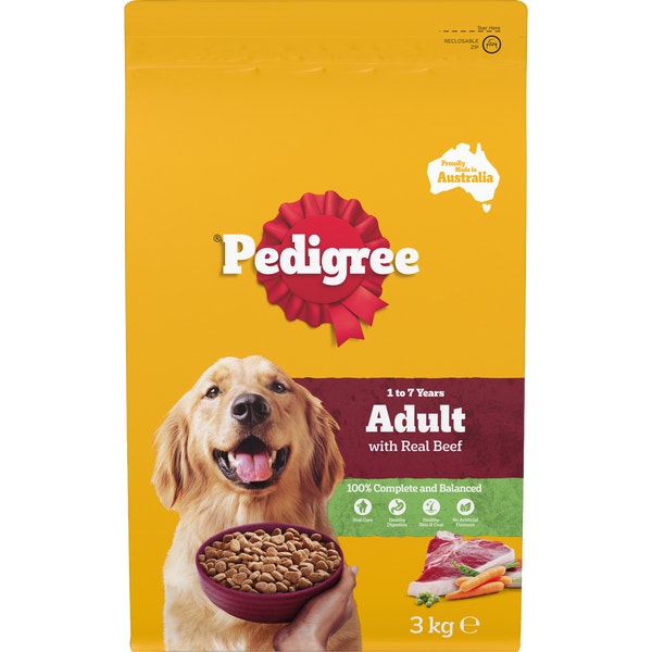 image 9310022161308_1_PEDIGREE_Adult_Dry_Dog_Food_with_Real_Beef_3kg
