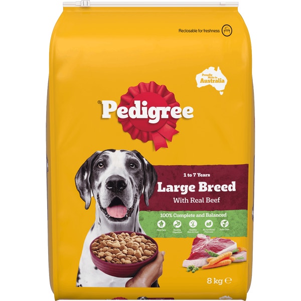 image 9334214026763_1_PEDIGREE__Large_Breed_1_to_7_years_with_Real_Beef_8kg_Bag%20%281%29