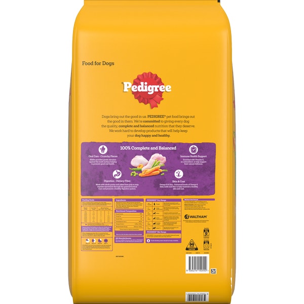 image 9334214150550_2_PEDIGREE_Adult_Dry_Dog_Food_with_Real_Chicken_20kg