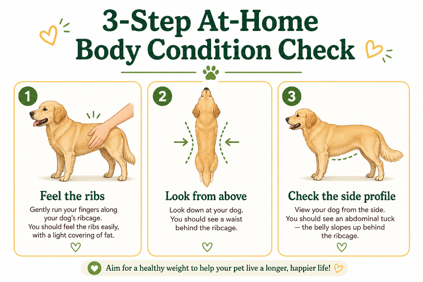 3 step at home
